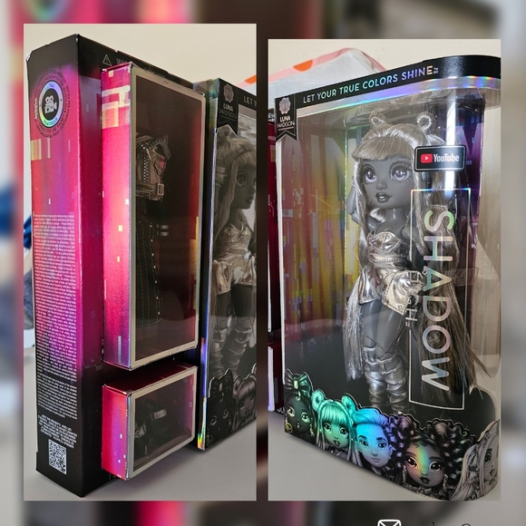 Rainbow High Shadow Luna Madison Doll - Picture 4 of 8